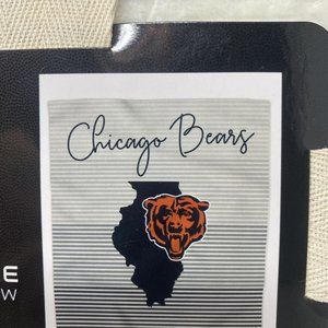 COPY - NFL Chicago Bears Ultra Fleece Silk Touch Throw Bed Blanket 60"x70"